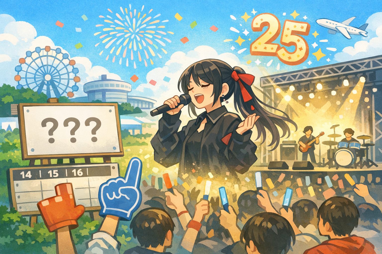 サマソニ2026の「空欄」はなぜここまで熱を持ったのか　Ado決定で見えた25周年の配分