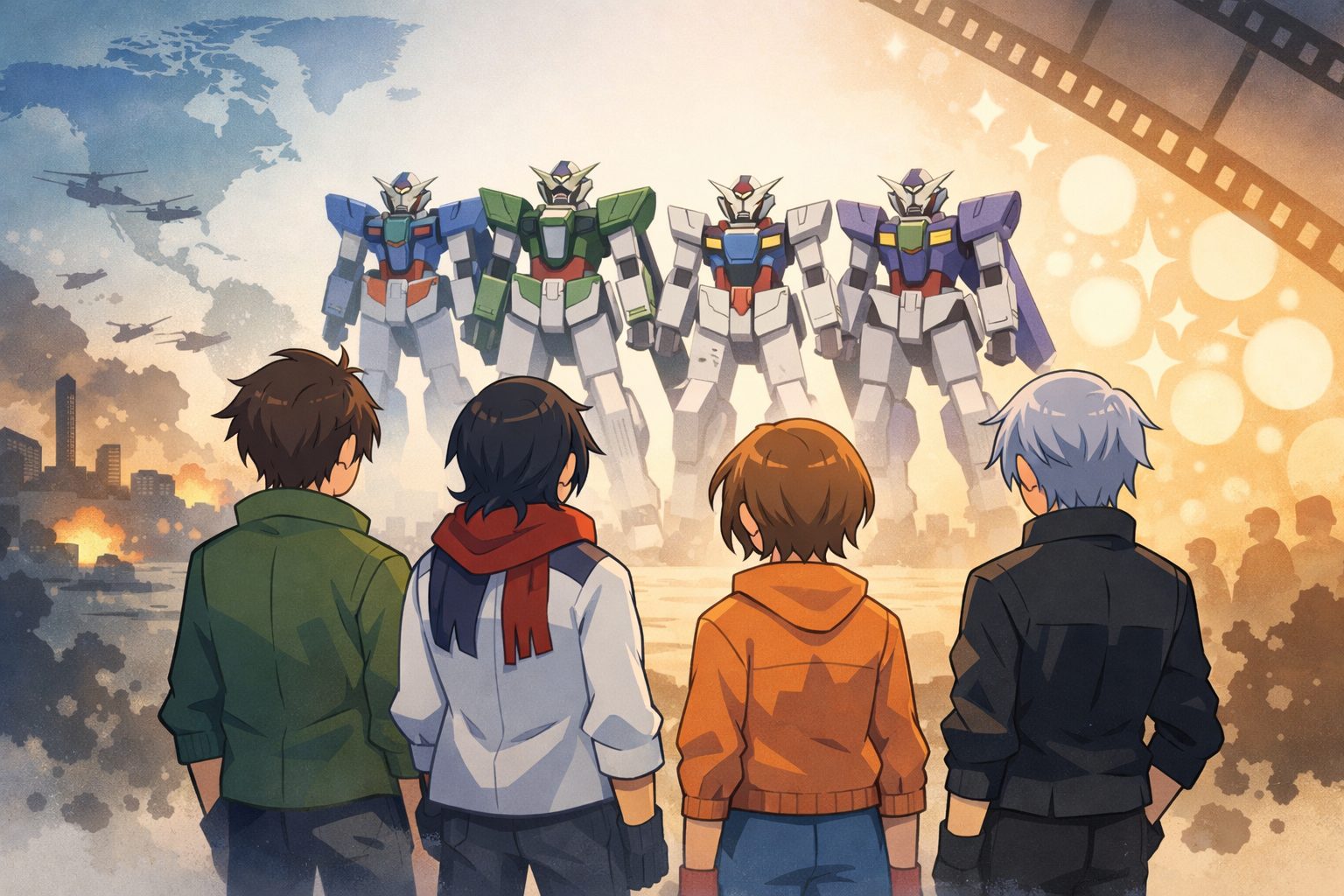 ソレスタルビーイングの「4人」はなぜ記憶に残るのか　劇中劇が生む縮尺と温度差を読む