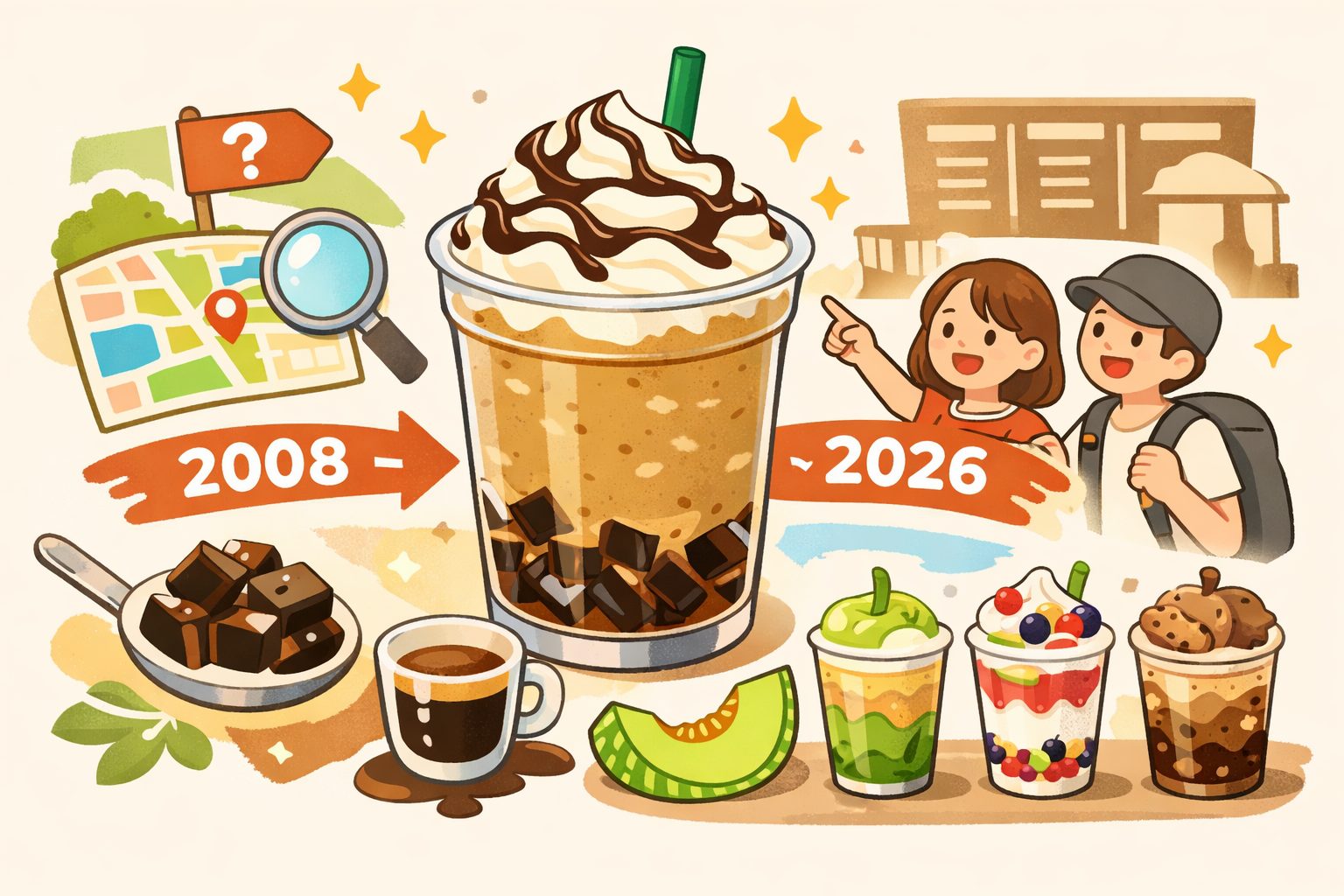 フラペチーノの「食べるコーヒー」はなぜ今また強いのか　コーヒージェリー復活を支える層の設計