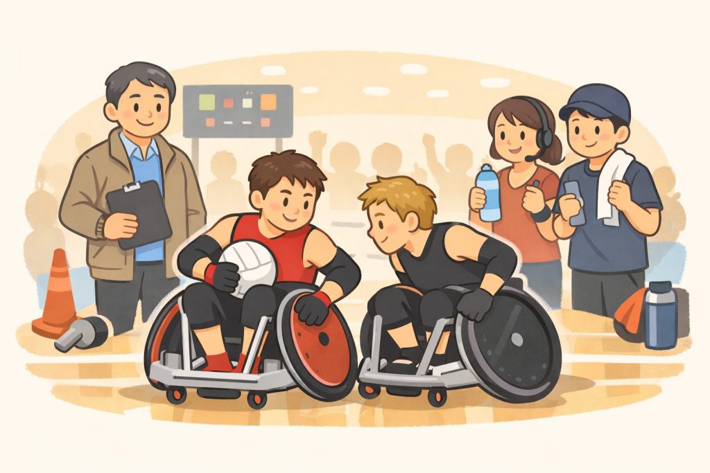 日曜劇場ギフトの「支える側」はなぜ強いのか　車いすラグビーが主役になる配置を読む