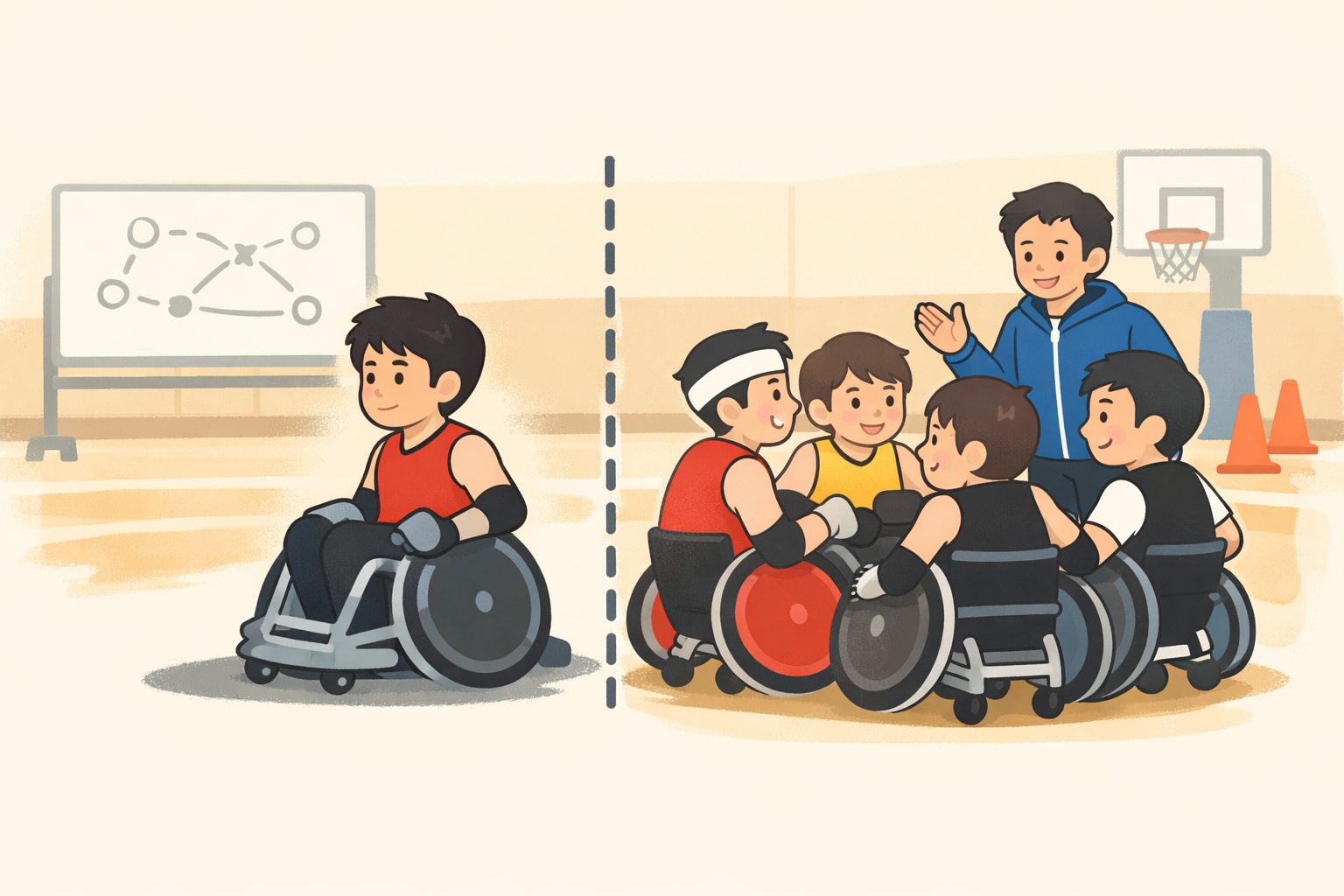 日曜劇場ギフトの「支える側」はなぜ強いのか　車いすラグビーが主役になる配置を読む｜「圧倒的エースの不在」が示す、うまい人と中心になれる人の差