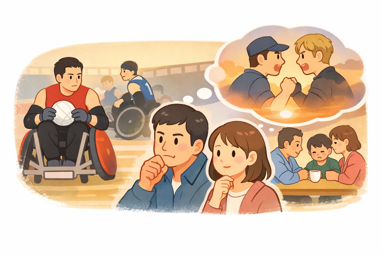 日曜劇場ギフトの「支える側」はなぜ強いのか　車いすラグビーが主役になる配置を読む｜注意して見たい点と、これから先の見え方