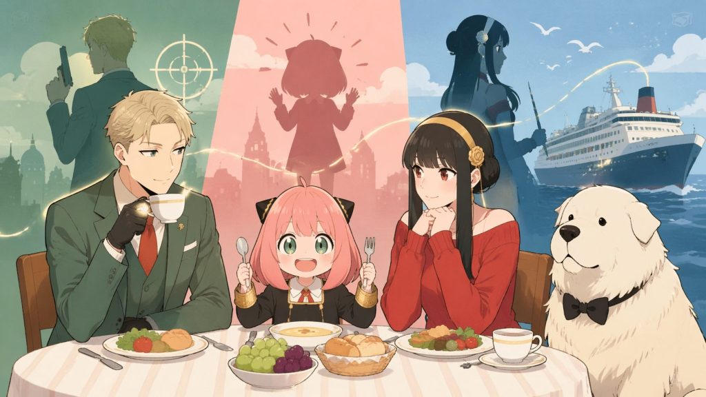 SPY×FAMILYの「並走」はなぜ舞台でも効くのか　豪華客船篇が照らす家族の距離感