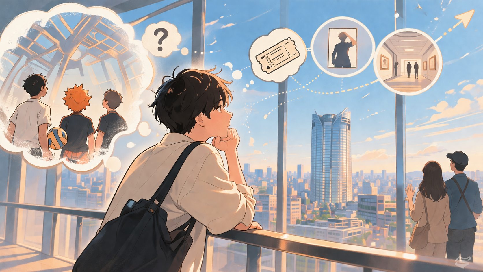 六本木ヒルズの「見上げ」はなぜハイキュー!!展に効くのか　52階が「頂の景色」を現実にする｜断定しきれない部分と、これから注目したいこと