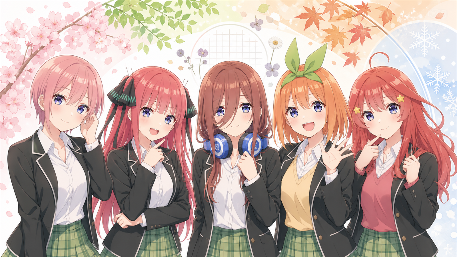 五等分の花嫁 春夏秋冬、1年を五人で持ち寄るのがずるい　ほぼ15巻と新作OVAが余白を動かす
