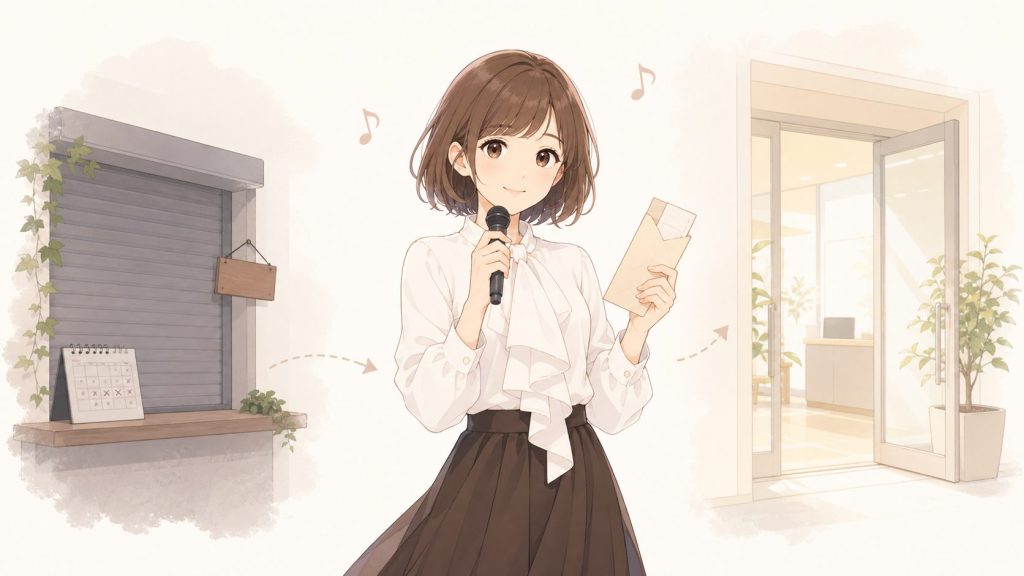 田所あずさの声の住所が変わった　閉じた窓口のあとに残る15年の線