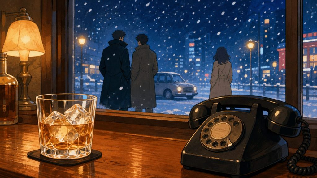 『BYE BYE LOVE 探偵はBARにいる』特報で氷が鳴った、12月25日公開へ戻るススキノの冬