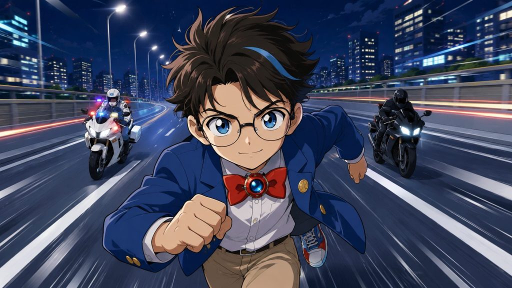 『名探偵コナン ハイウェイの堕天使』冒頭12分は、速度より先に“圧”を走らせる
