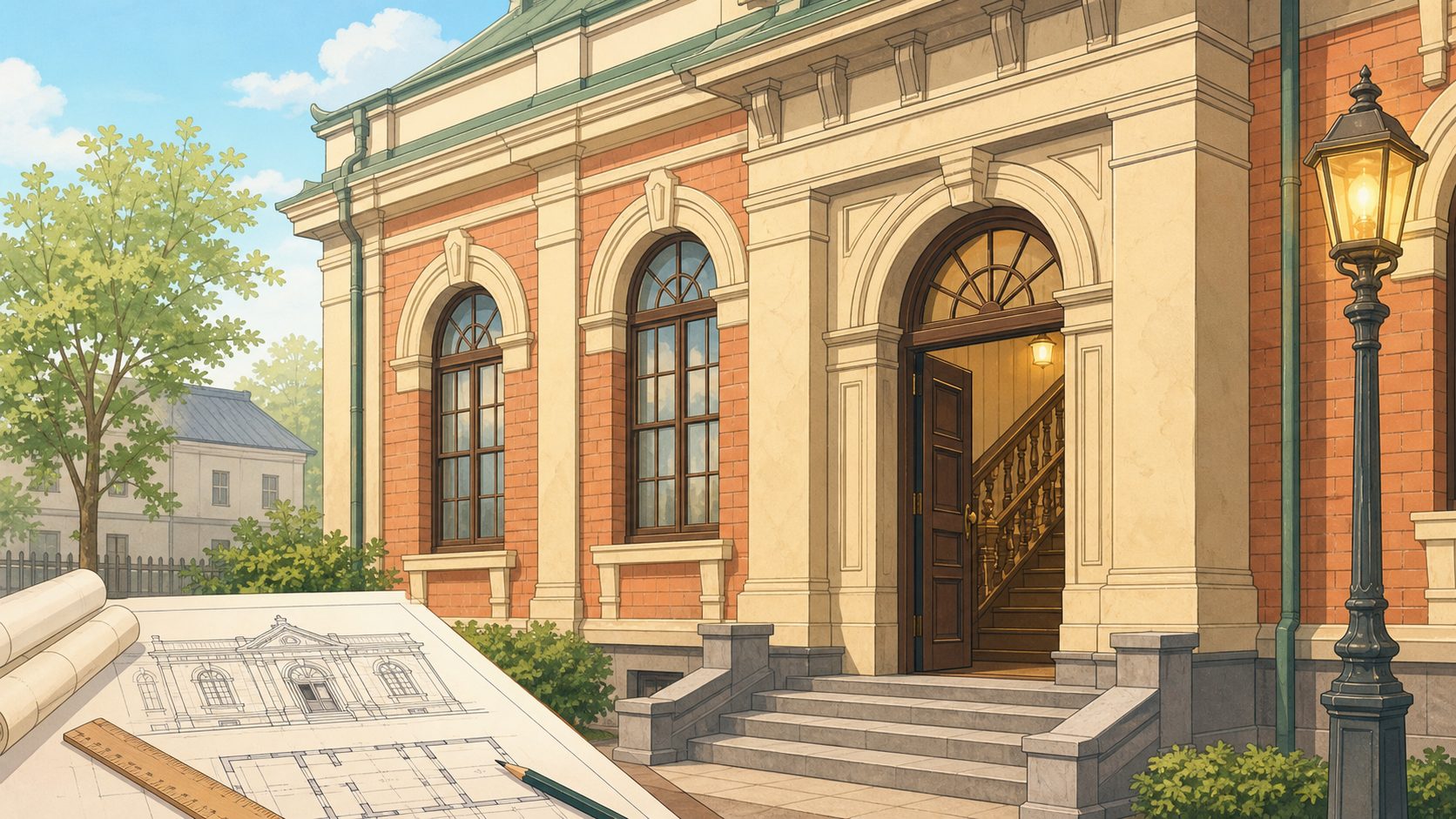 扉と階段で読む、明治の洋館――江戸東京博物館「洋館 明治の夢と挑戦」
