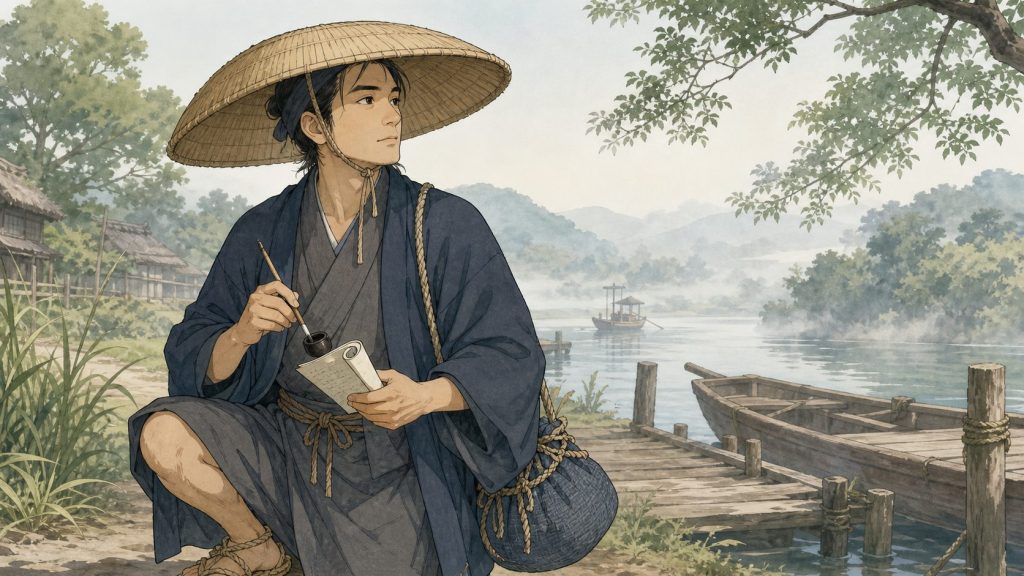 道中袋がまだ軽い朝に：『おくのほそ道』と5月16日