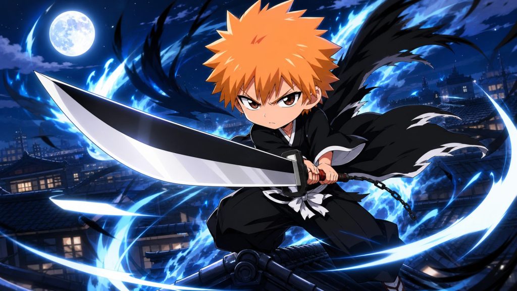 BLEACH『乱舞のメロディ』OP映像が期間限定公開　画面にまだ刃が走る