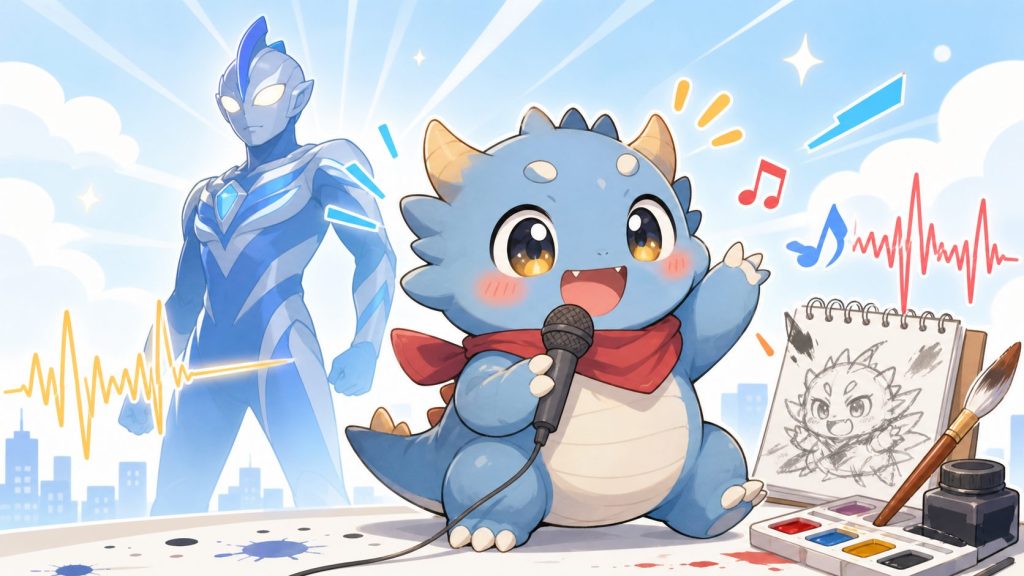 小林ゆうが「プチ怪獣プッチー」に来る　ウルトラマンテオのかわいいが急に油断できない