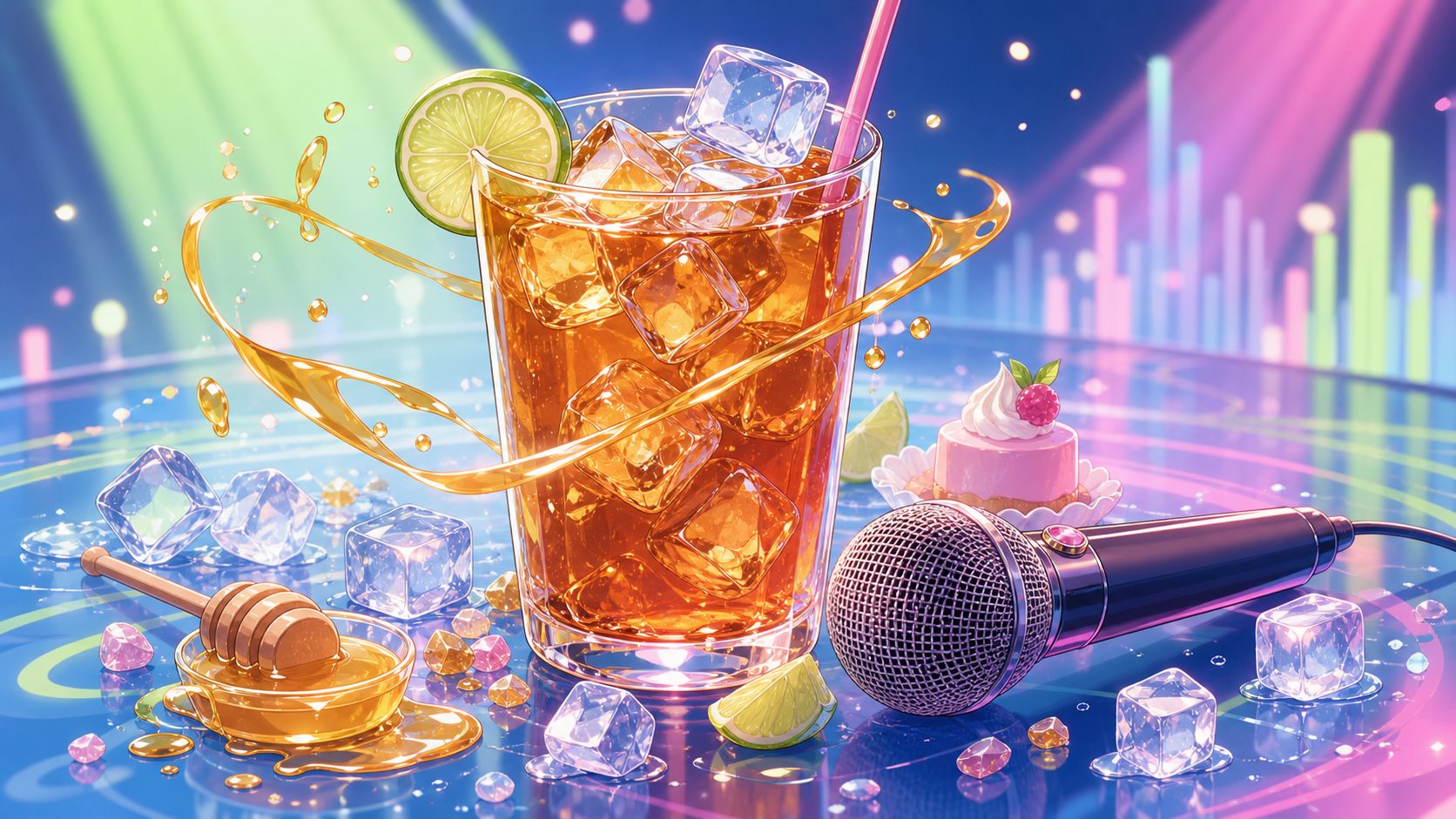 BABYMONSTER『SUGAR HONEY ICE TEA』、甘い名の奥で低音とライムグリーンが喉に残る